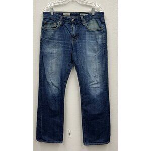 AG Adriano Goldschmied The Protege Straight Leg Mens Jeans 33x32 (actual 34x31)
